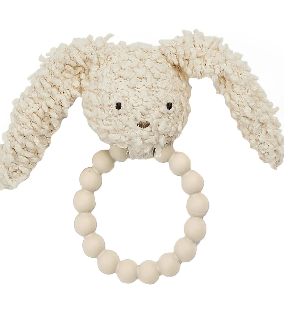 Biderangle - Kanin - Silikone - Off White Bouclé>Smallstuff Sale