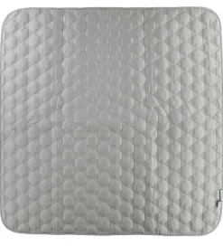 Legetæppe - 100x100 - Quilted - Lysegrå>Smallstuff Online
