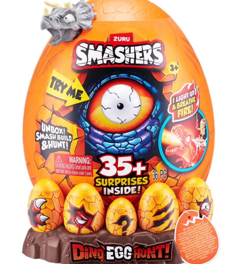 Legetøj - Dino Egg Hunt - 35+ Overraskelser>Smashers New