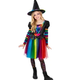 Udklædning - Rainbow Witch - Multifarvet>Smiffys Online