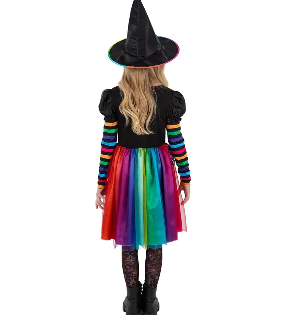 Udklædning - Rainbow Witch - Multifarvet>Smiffys Online
