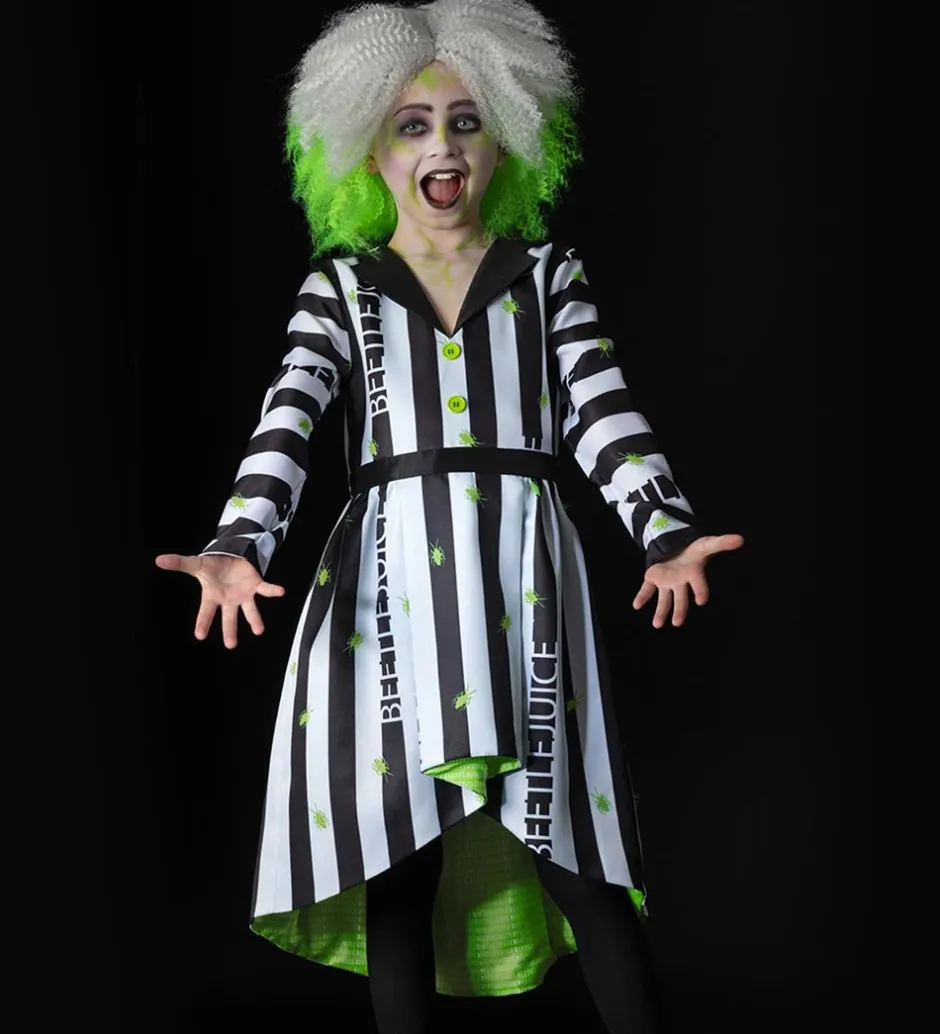 Udklædning - Beetlejuice - Hvid/Sort>Smiffys Online
