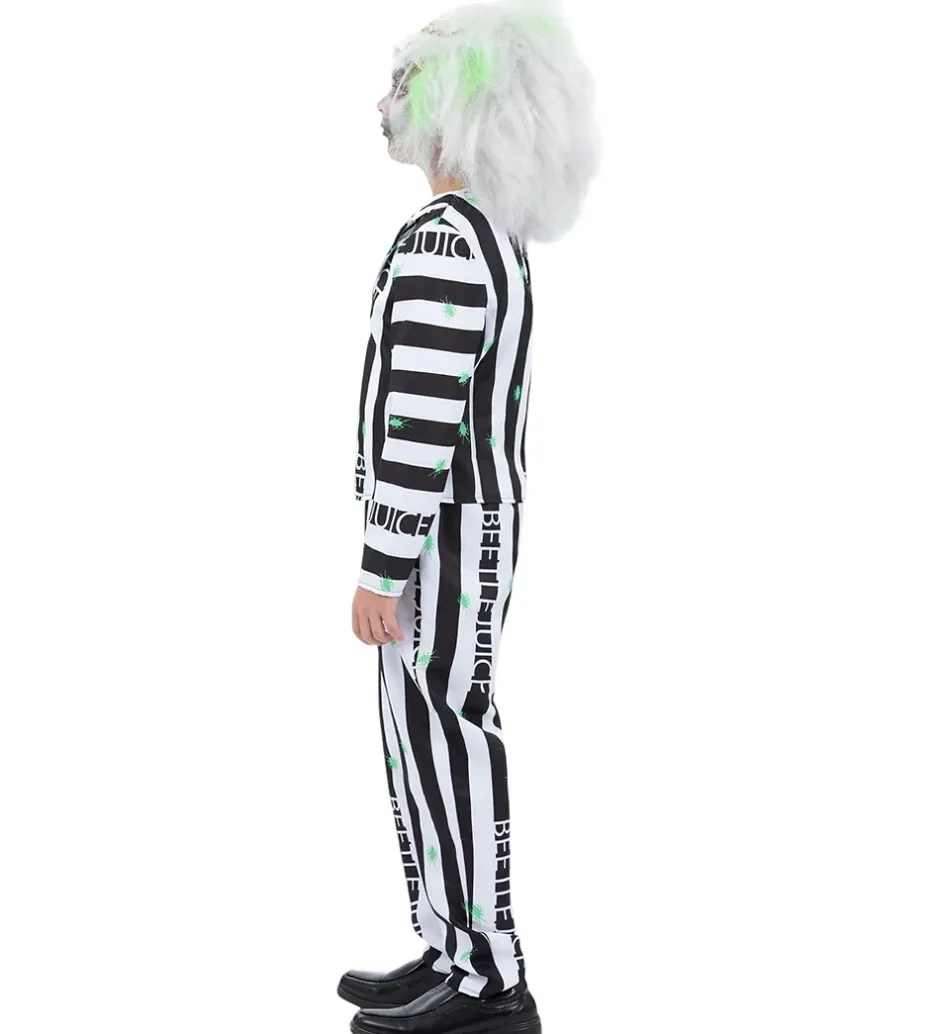 Udklædning - Beetlejuice - Hvid/Sort>Smiffys Outlet