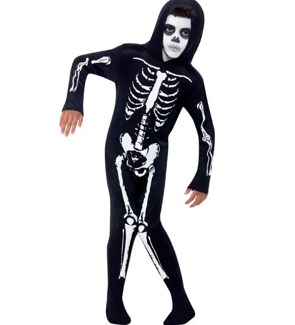 Udklædning - Skeleton - Sort/Hvid>Smiffys