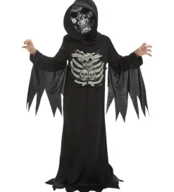 Udklædning - Skeleton Reaper - Sort>Smiffys Clearance