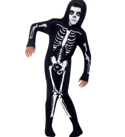Udklædning - Skeleton - Sort/Hvid>Smiffys Discount