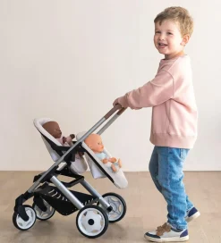 Tvillingeklapvogn Til Dukker - Maxi-Cosi - Beige><noscript><img width=