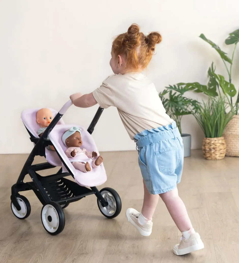 Tvillingeklapvogn Til Dukker - Maxi-Cosi - Pink>Smoby Best