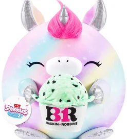 Bamse - 25 cm - Enhjørningen Marty m. Baskin Robbins>SNACKLES Clearance