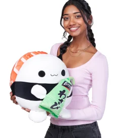 Bamse - 35 cm - Laksen Eva m. Wasabi>SNACKLES Best