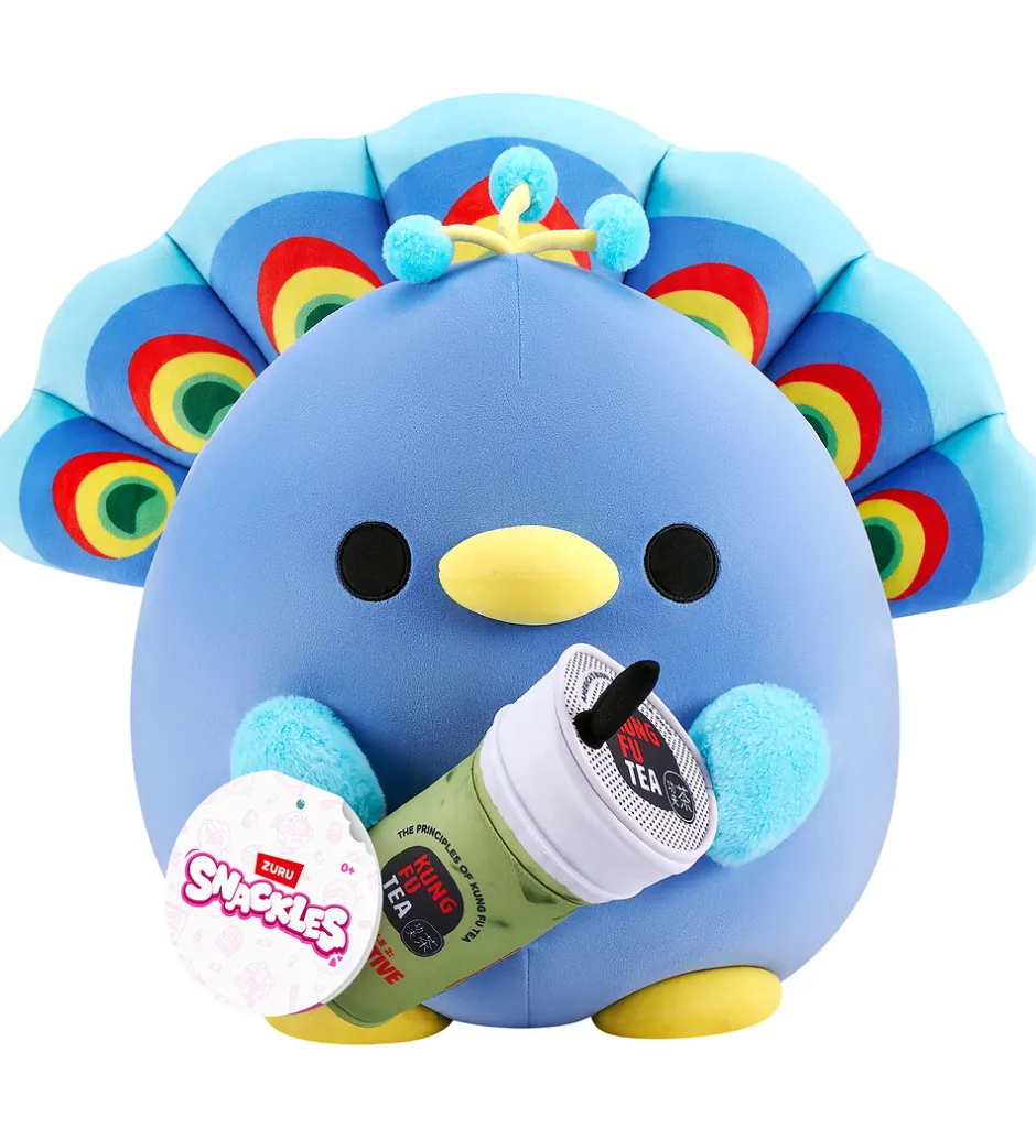 Bamse - 20 cm - Påfuglen Levi m. Kung Fu Tea Matcha>SNACKLES Sale