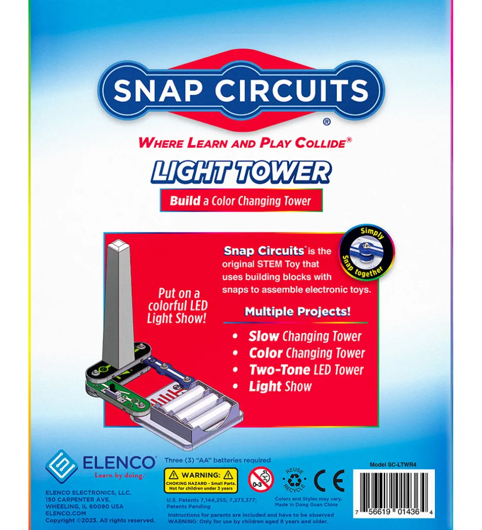 Light Tower Sæt - Build A Color Changing Tower>Snap Circuits Outlet