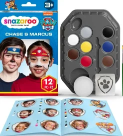Ansigtsmaling - 8 Farver - Paw Patrol Chase & Marshall>Snazaroo Clearance