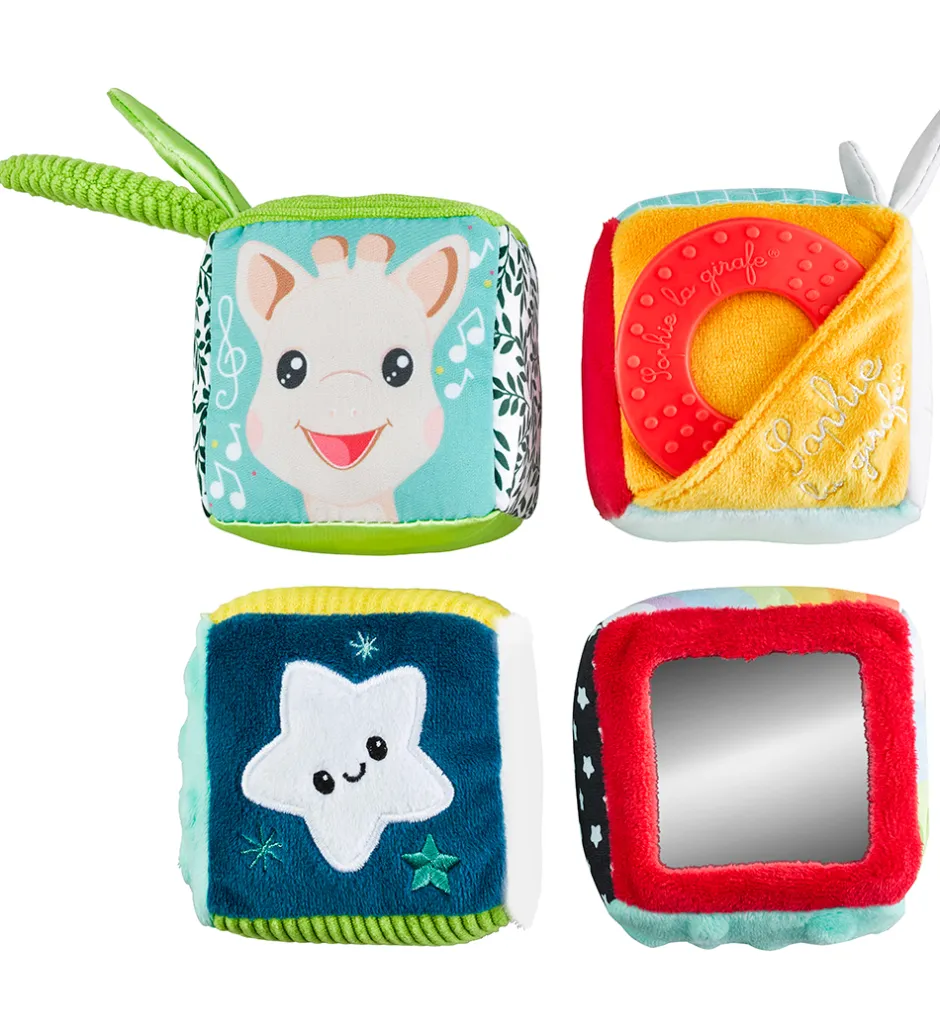 Aktivitetslegetøj - 4 Multi Activities Cubes>Sophie la Girafe