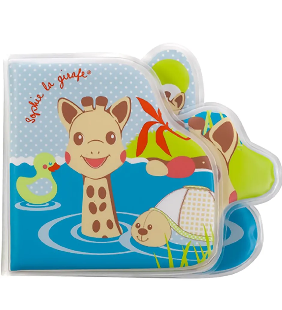 Badebog - 14x17 cm - Multifarvet>Sophie la Girafe Discount
