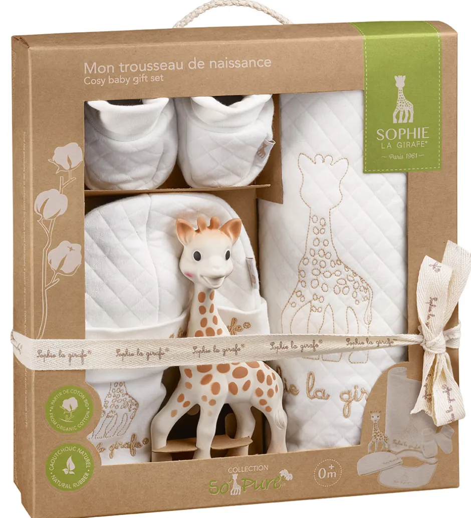 Gaveæske - My Birth Outfit - So Pure>Sophie la Girafe