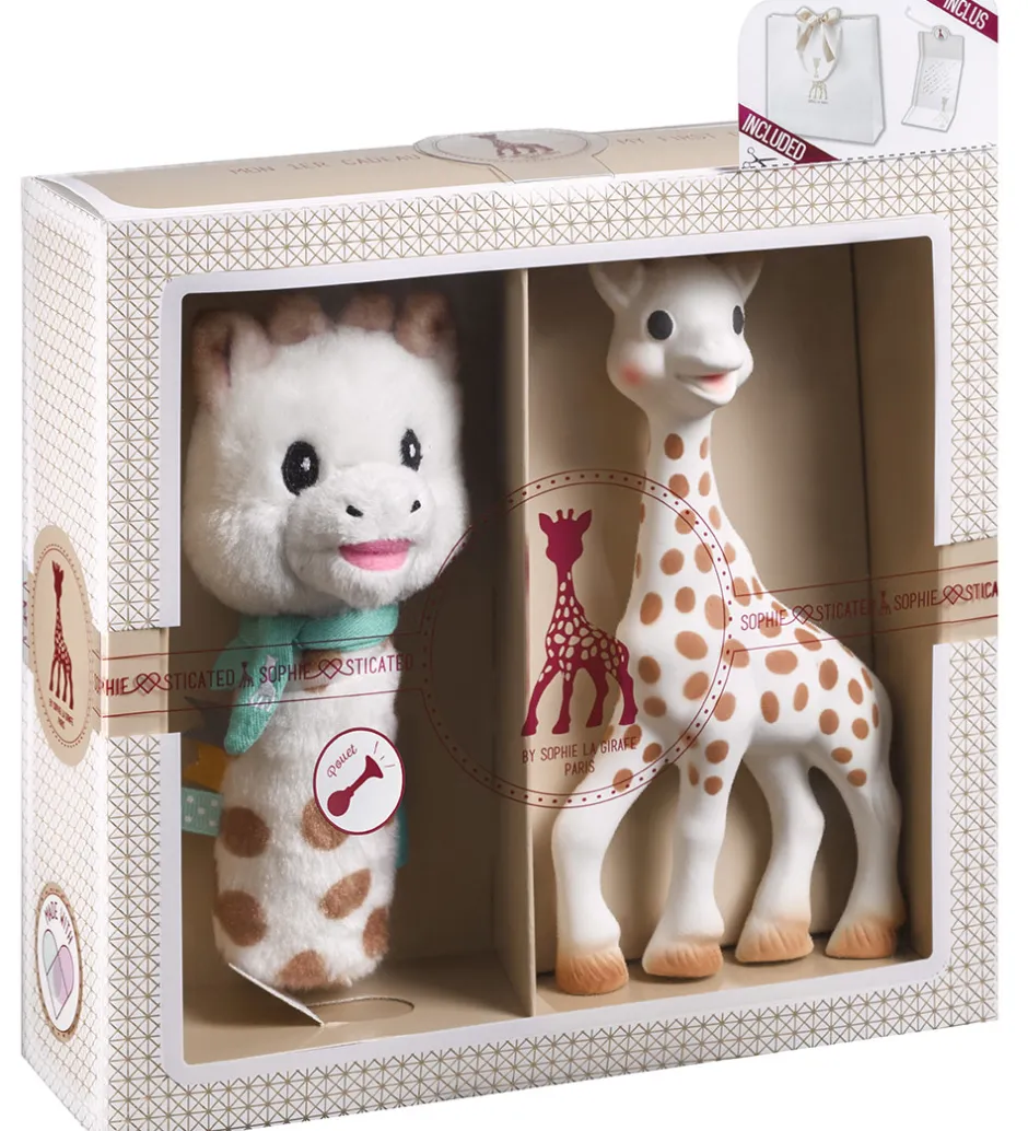 Gaveæske - Bidering/Rangle>Sophie la Girafe