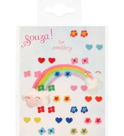 Øreringe Klistermærker - 19 par - Flowers/Hearts>Souza Best