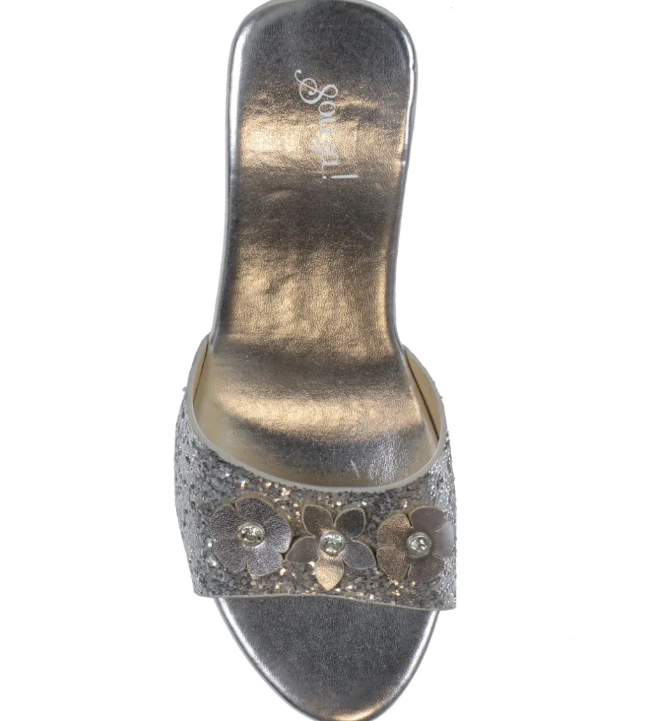 Sko - Mariona - Silver Metallic>Souza Hot