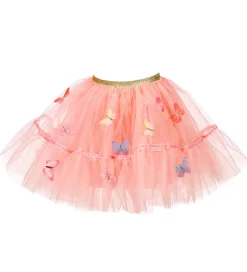 Udklædning - Fe-nederdel - Lilyanne - Rosa/Sommerfugle>Souza Discount