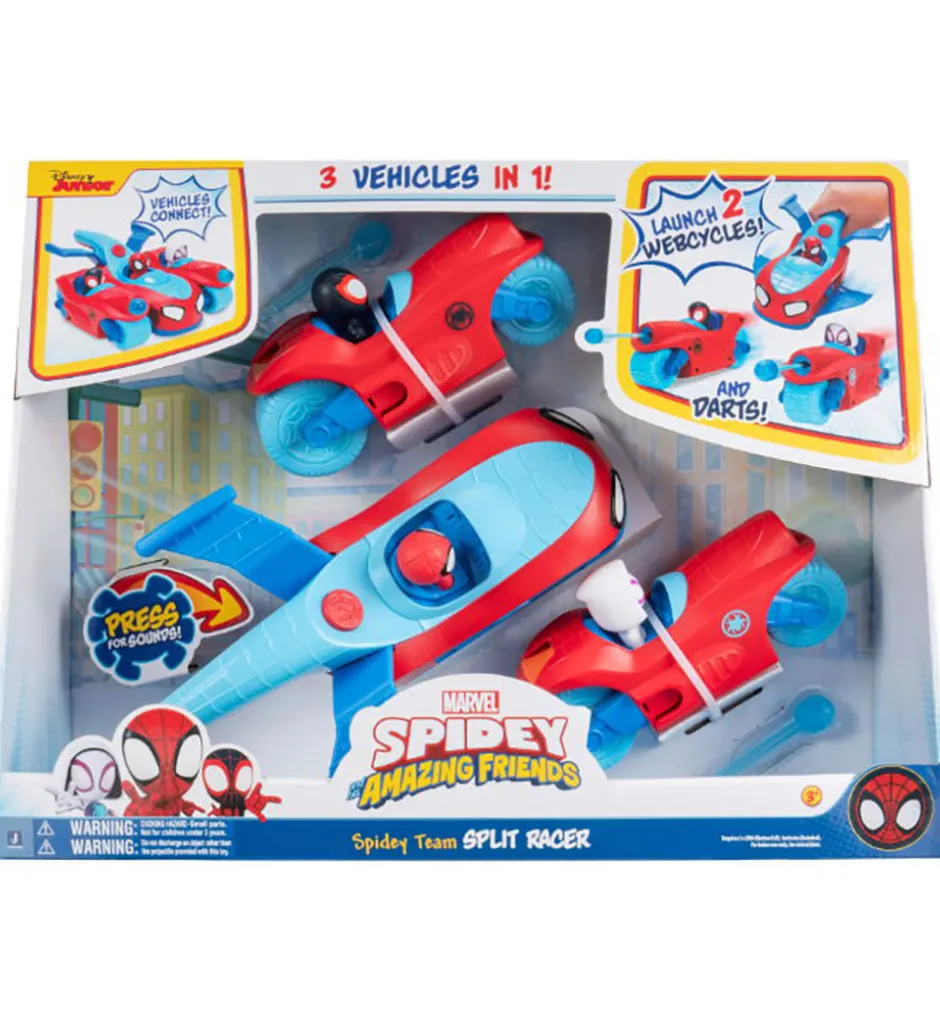 Køretøjer - 3-i-1 - Split Racer>Spidey Best