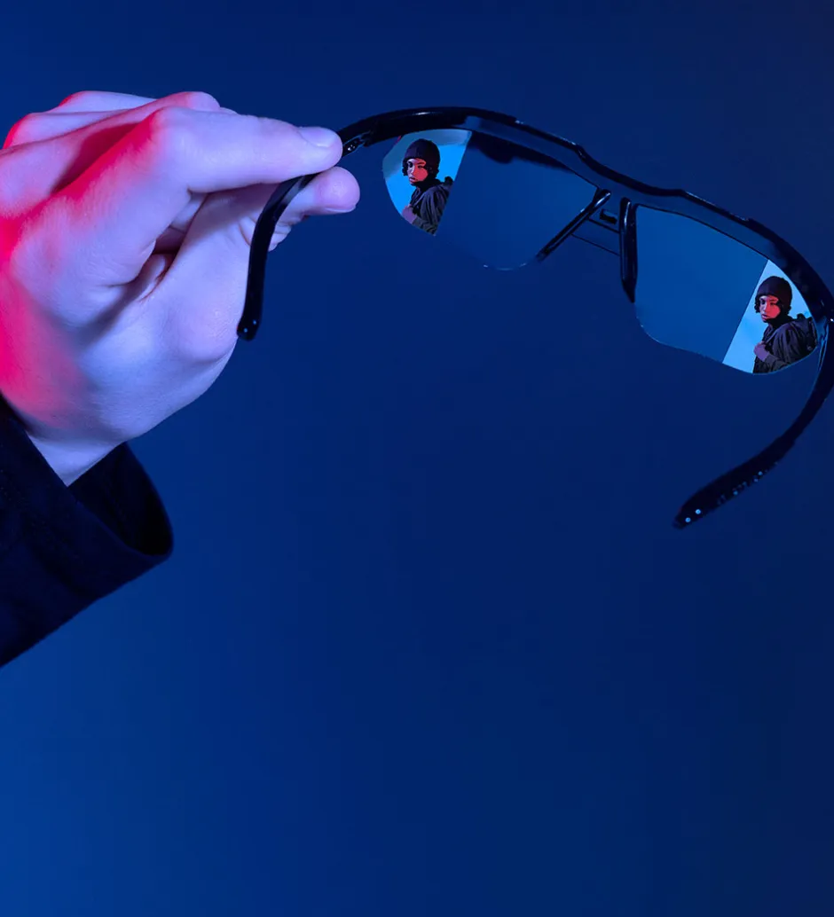- Rearview Sunglasses - Sort>SpyX Outlet