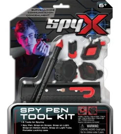 - Spy Pen Toolkit - Sort/Rød>SpyX