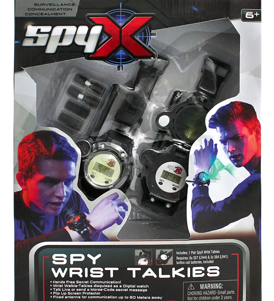 Walkie Talkies - Wrist - Sort>SpyX Clearance