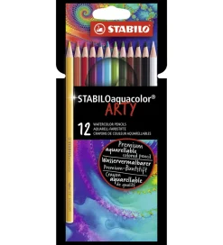 Farveblyanter - Aquacolor Arty - 12 stk. - Multifarvet>Stabilo Outlet