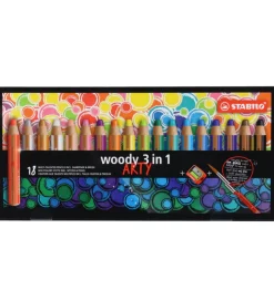 Farveblyanter - Woody - 18 stk. - Arty>Stabilo Online