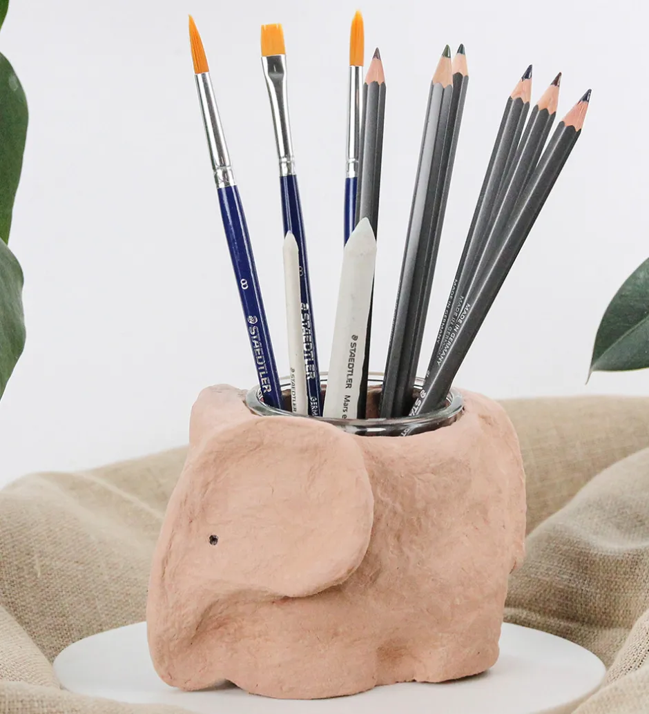 FIMO Modellervoks - Træ Effekt - 350g - Brun>Staedtler Online