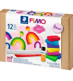 FIMO Modellervoks m. Værktøj - Soft - 12 Dele - 9x25 g>Staedtler Best