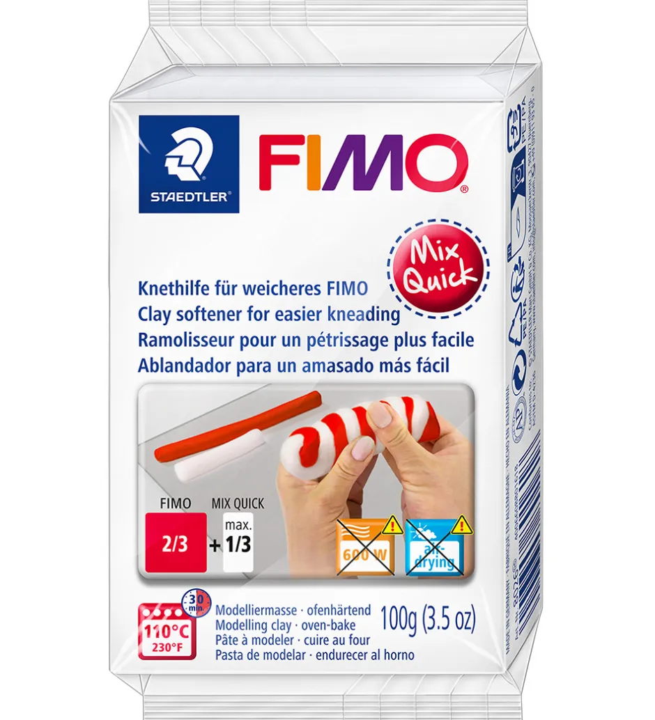 FIMO Modellervoks-blødgører - Mix Qiuck - 100 g - Hvid>Staedtler Discount