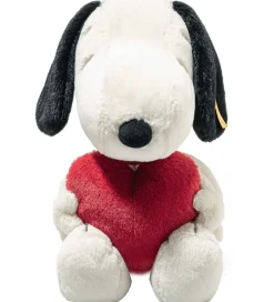 Bamse - 30cm - Snoopy Love - Hvid>Steiff