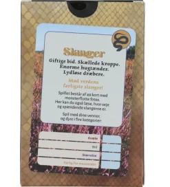 Kortspil - Spil & Læs - Farlige Slanger>Straarup & Co New