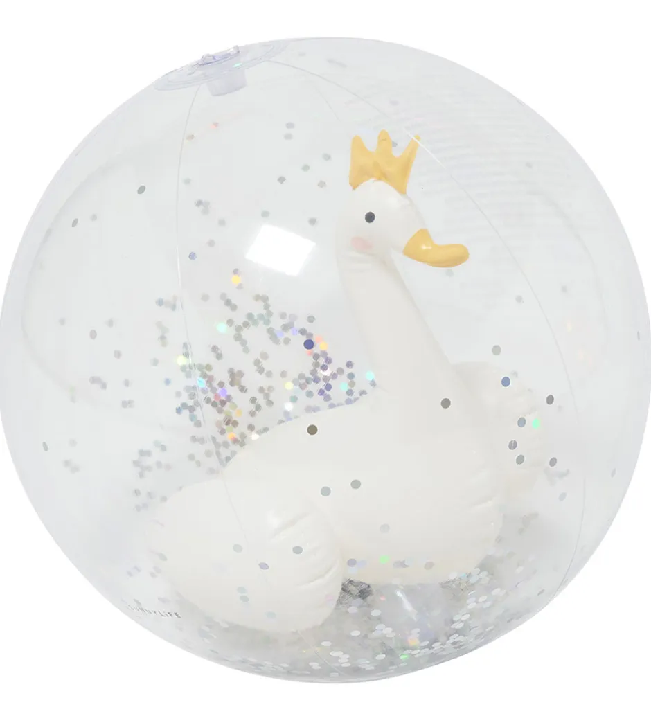 Badebold - 35 cm - 3D - Princess Swan Multi>SunnyLife