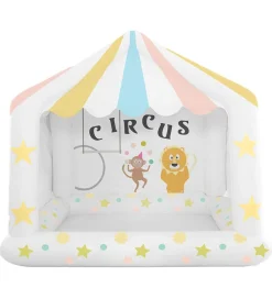 Cirkustelt - Chubby Circus Tent - Hvid m. Stjerner>SunnyLife Online
