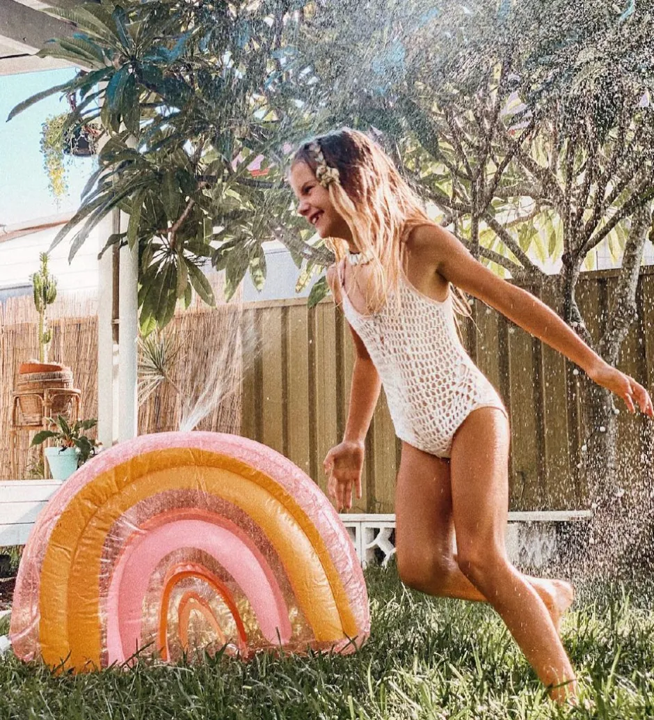 Oppustelig Sprinkler - 70x60 cm - Regnbue>SunnyLife Online