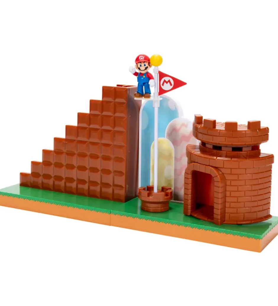 - Nintendo 2.5 Level End Playset>Super Mario