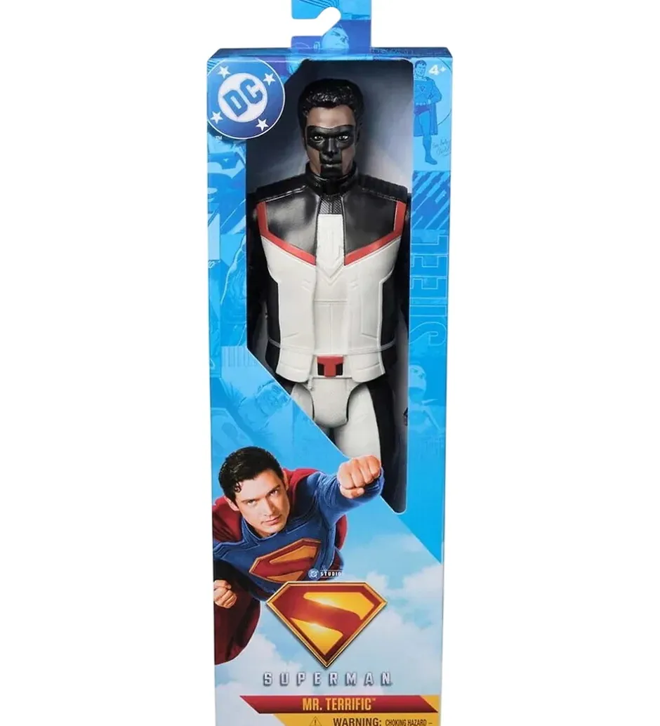 Legetøjsfigur - 30cm - Mr. Terrific>Superman Hot