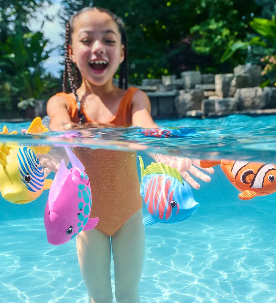 Badelegetøj - Rainbow Reef - Guppie Goldberg>Swimways Best