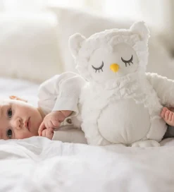 Varmepude - Ugle - Hvid - 23 cm>Teddykompaniet Sale