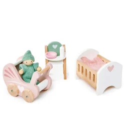 Trælegetøj - Dukkehusmøbler - Babyværelse>Tender Leaf Outlet