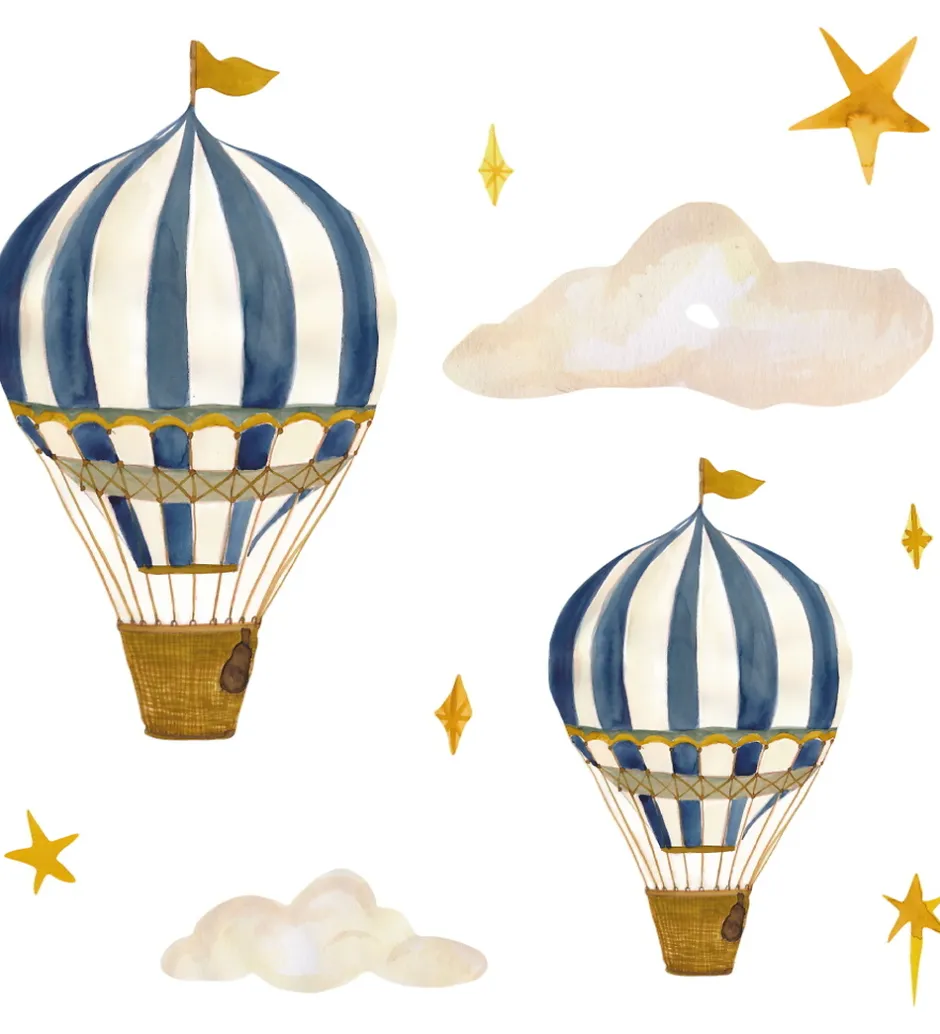 Wallstickers - Dreamy Balloons - Blå>Thats Mine Clearance