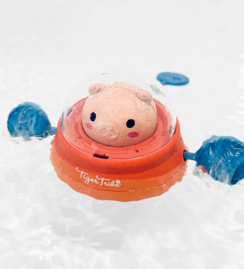 Badelegetøj - Bath Paddle Ship - Space Piggy>Tiger Tribe Hot