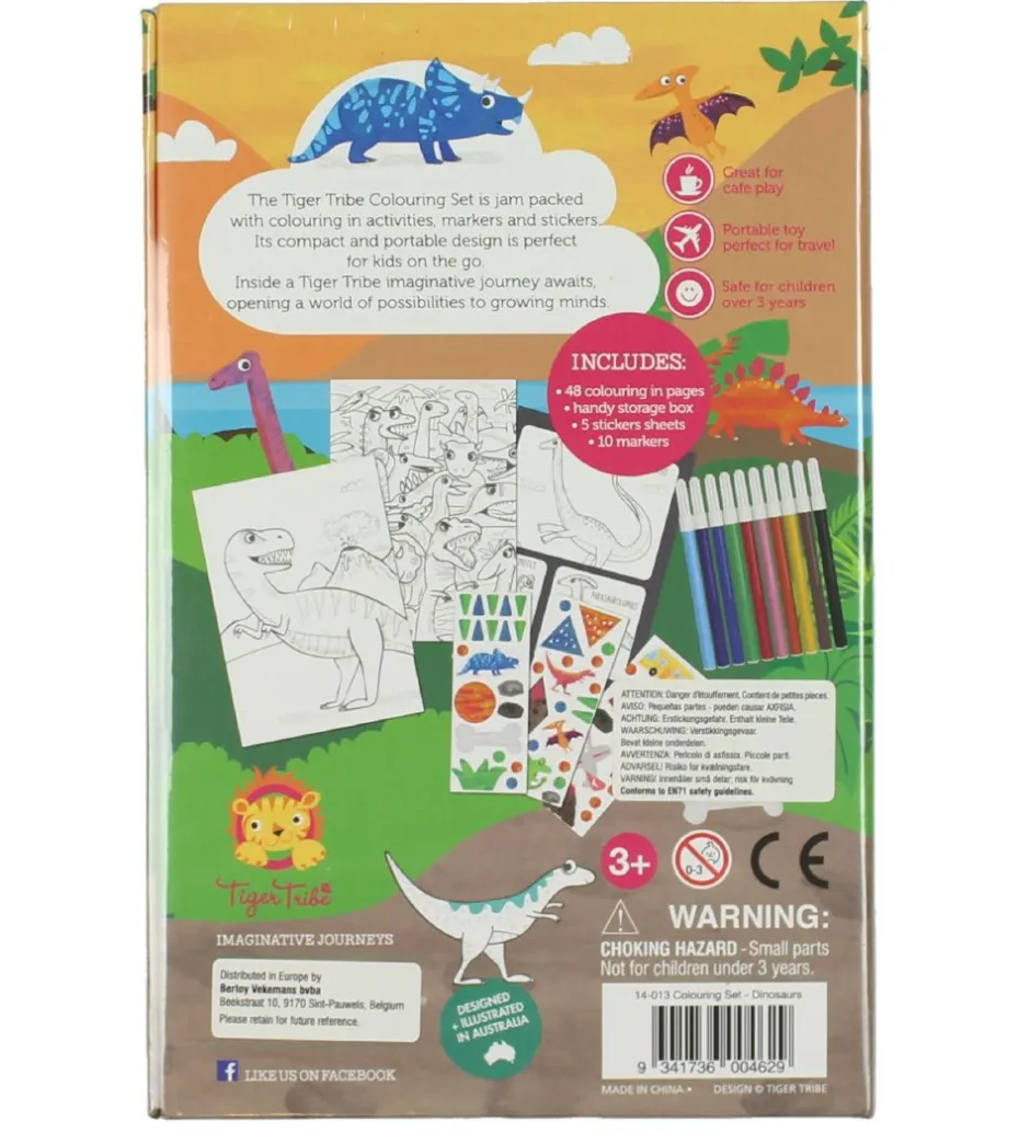 Farvesæt - Dinosaurs>Tiger Tribe Sale