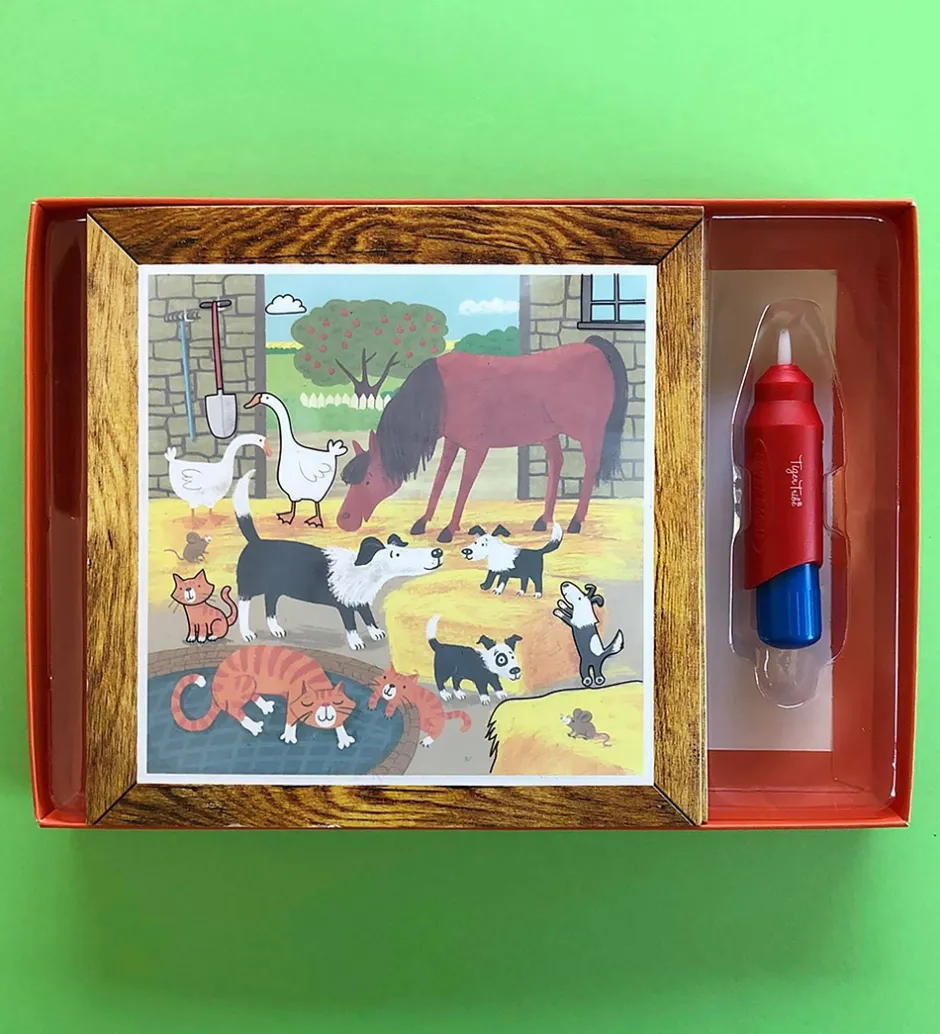 Farvesæt - Magic Painting World - Farm>Tiger Tribe Discount