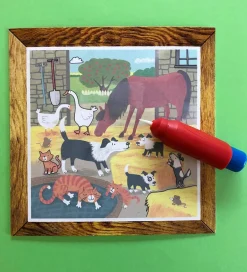 Farvesæt - Magic Painting World - Farm><noscript><img width=