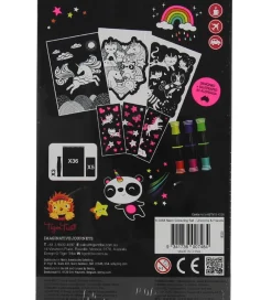 Farvesæt - Neon - Unicorns & Friends>Tiger Tribe Best