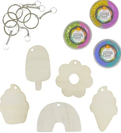 Kreasæt - Glitter Goo Bag Charms - Glitter Pop>Tiger Tribe Online